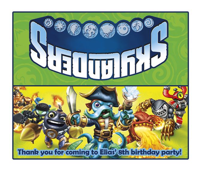 Need help for a Skylanders Birthday | Page 26 | DIS Disney Discussion